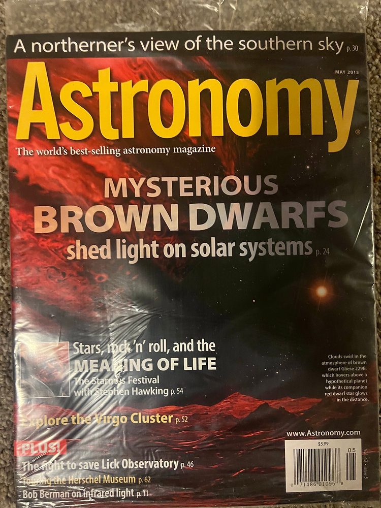 Astronomía mayo 2015 - Estrellas, rock 'n' roll y el sentido de la vida